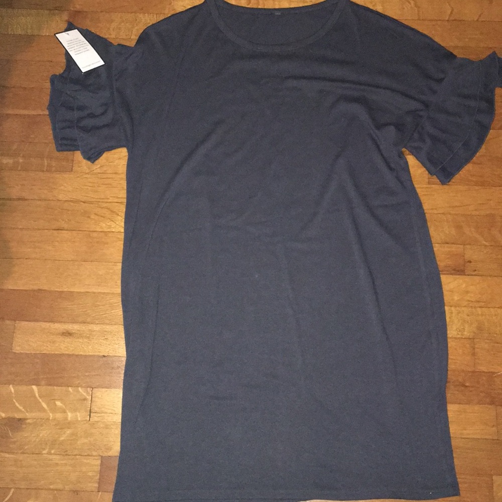 Grey Shirt Dress perfect for Summer!